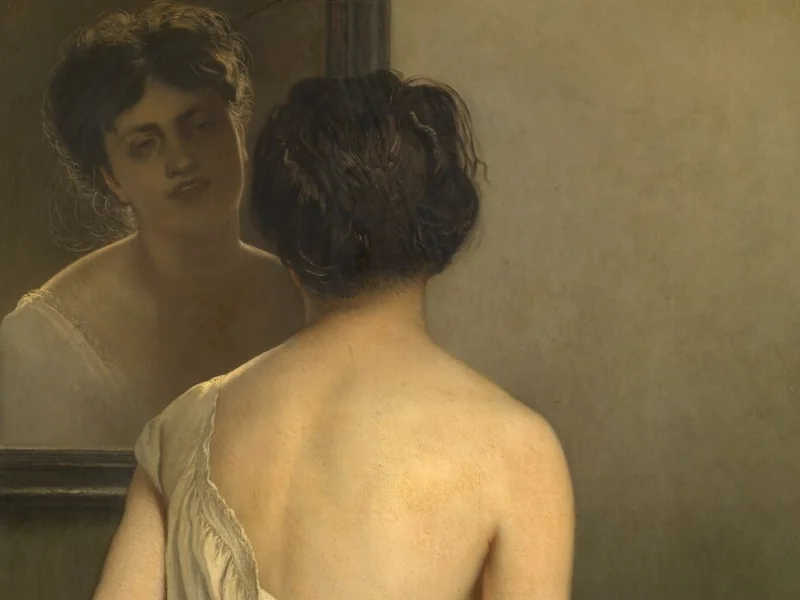 1820-Ernest Slingeneyer - Donna nella vasca da bagno - Museo Reale di Belle Arti di Anversa